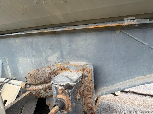 Kipper Turbo's Hoet 3-AXLES ALU TIPPER / STEEL CHASSIS - DRUM BRAKE...