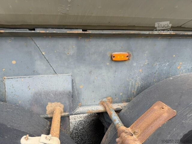 Kipper Turbo's Hoet 3-AXLES ALU TIPPER / STEEL CHASSIS - DRUM BRAKE...