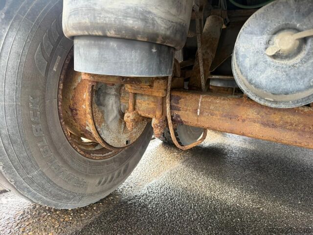 Kipper Turbo's Hoet 3-AXLES ALU TIPPER / STEEL CHASSIS - DRUM BRAKE...