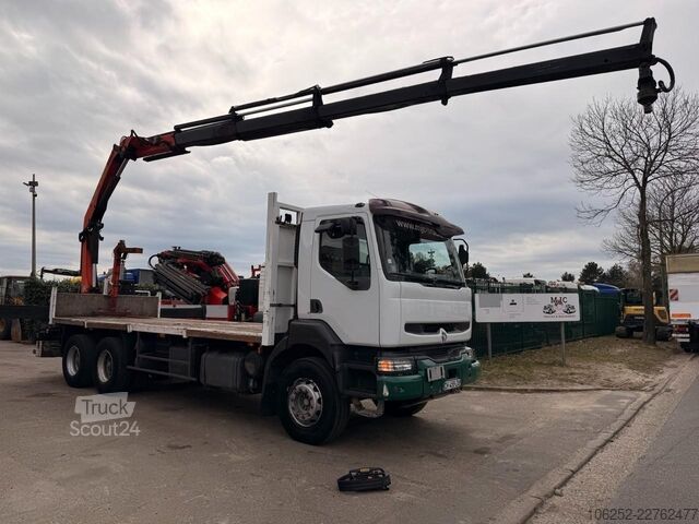 Renault 370 DCI 6x4 + CRANE PALFINGER PK16502 + RADIO -...