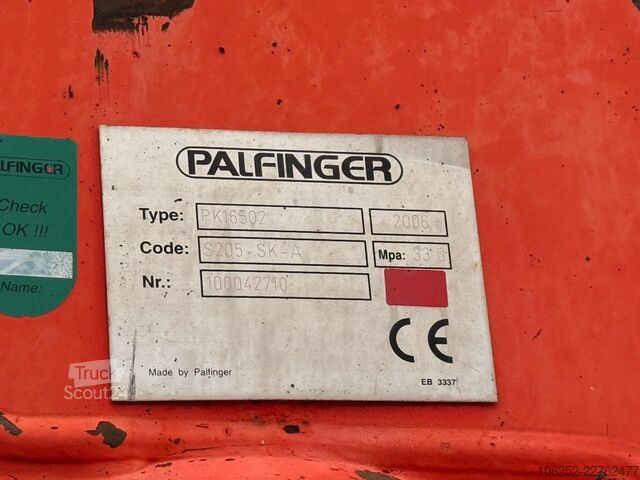  Renault 370 DCI 6x4 + CRANE PALFINGER PK16502 + RADIO -...