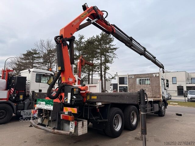  Renault 370 DCI 6x4 + CRANE PALFINGER PK16502 + RADIO -...