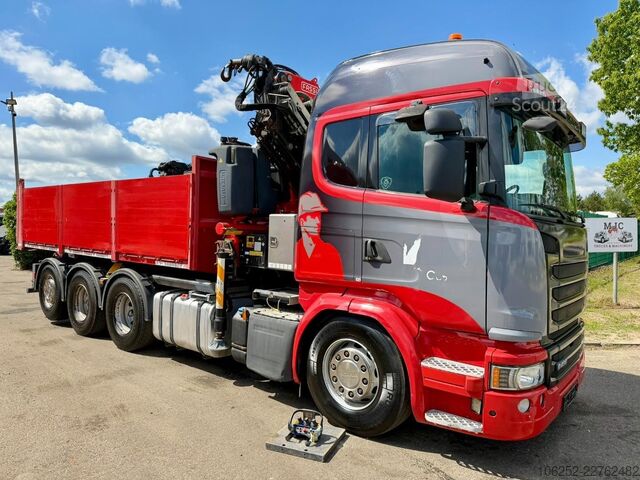  Scania G490 8x4 TRIDEM TIPPER + CRANE FASSI F275A.2.25...