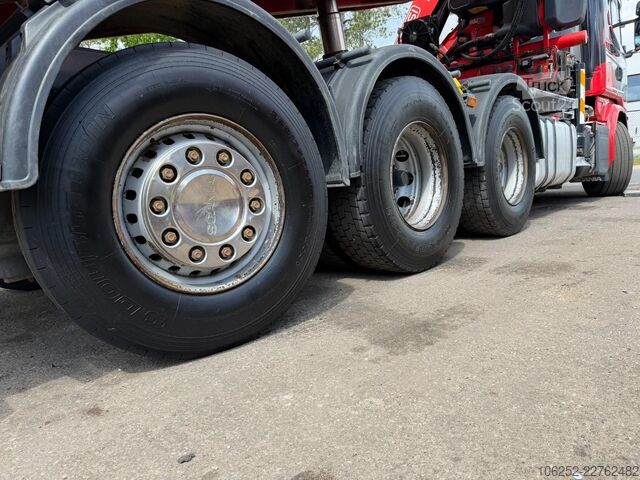  Scania G490 8x4 TRIDEM TIPPER + CRANE FASSI F275A.2.25...