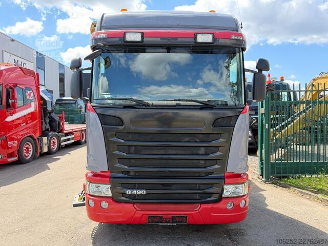  Scania G490 8x4 TRIDEM PRITSCHE + KRAN FASSI F275A.2.2...