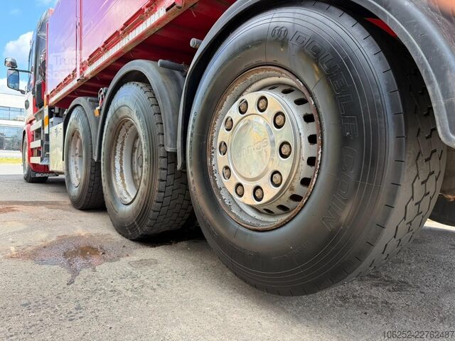  Scania G490 8x4 TRIDEM PRITSCHE + KRAN FASSI F275A.2.2...