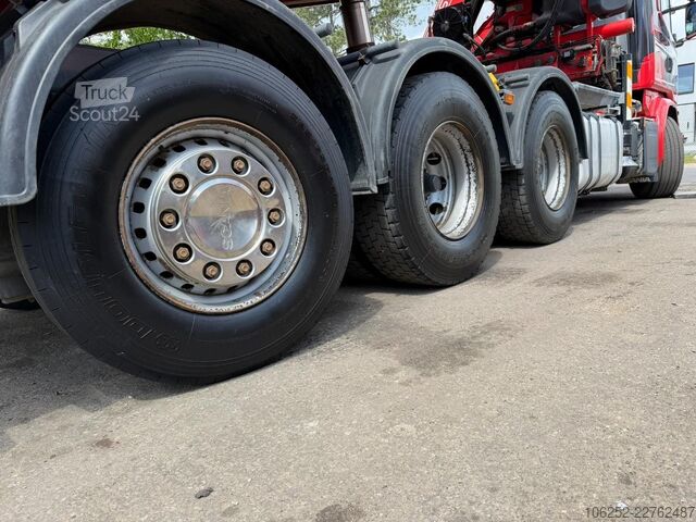  Scania G490 8x4 TRIDEM PRITSCHE + KRAN FASSI F275A.2.2...