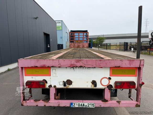  LAG 2-AXLES PLATFORM / PLATEAU 38T - 12m - ROR - AI...