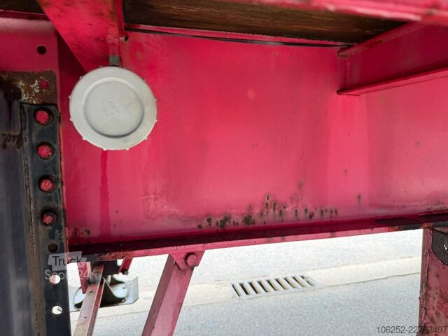  LAG 2-AXLES PLATFORM / PLATEAU 38T - 12m - ROR - AI...