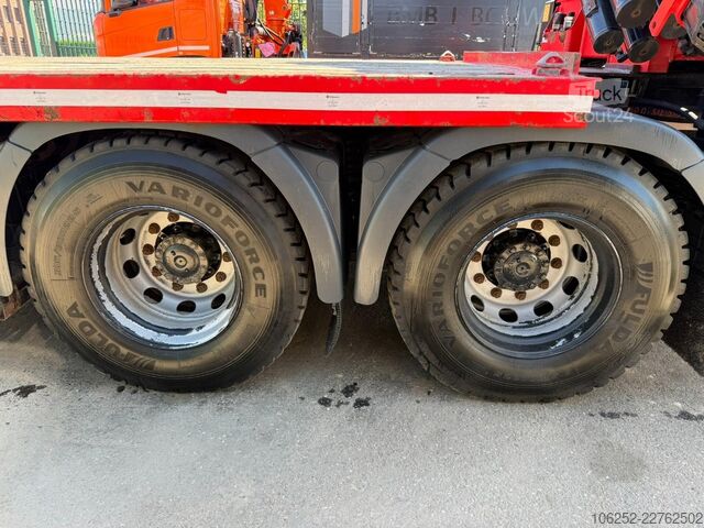  MAN TGS 37.440 8X4 PRITSCHE + KRAN FASSI F820 (6x) ...