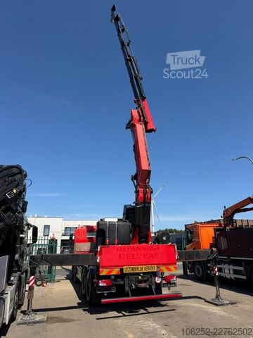 Nakladacia plošina MAN TGS 37.440 8X4 PRITSCHE + KRAN FASSI F820 (6x) ...