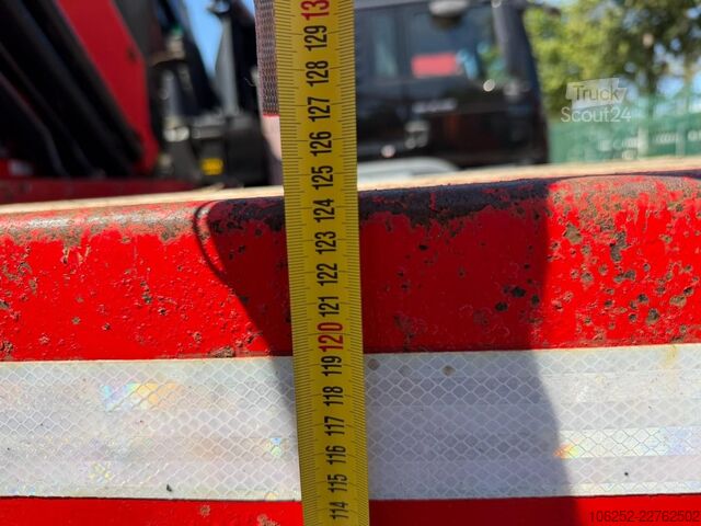 Nakladacia plošina MAN TGS 37.440 8X4 PRITSCHE + KRAN FASSI F820 (6x) ...