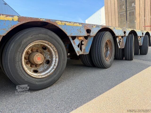 Surbaissé FAYMONVILLE STZ-4U - 81T - 3 HYDR STEERING AXLES - 11m LOWD...