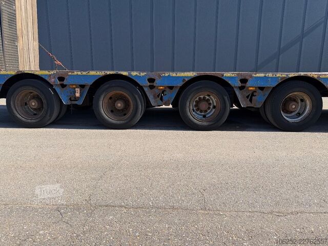 Surbaissé FAYMONVILLE STZ-4U - 81T - 3 HYDR STEERING AXLES - 11m LOWD...