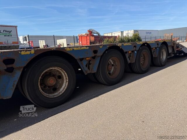 Surbaissé FAYMONVILLE STZ-4U - 81T - 3 HYDR STEERING AXLES - 11m LOWD...