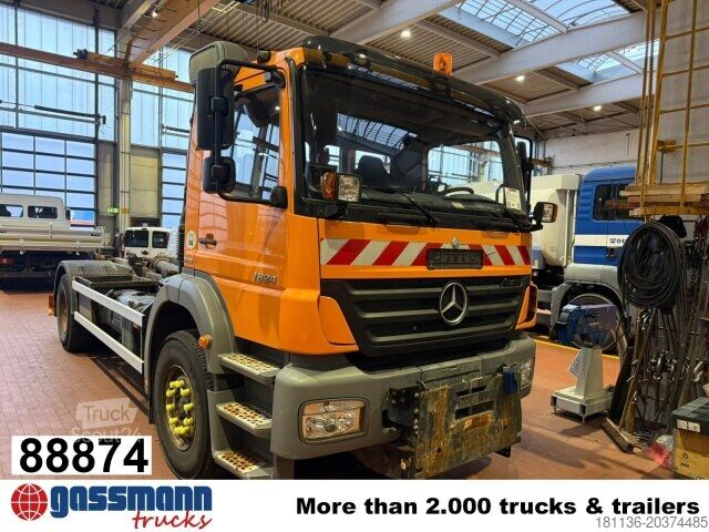 Камион с кука за контейнери Mercedes-Benz Axor 1824 L 4x2, Motorabtrieb,