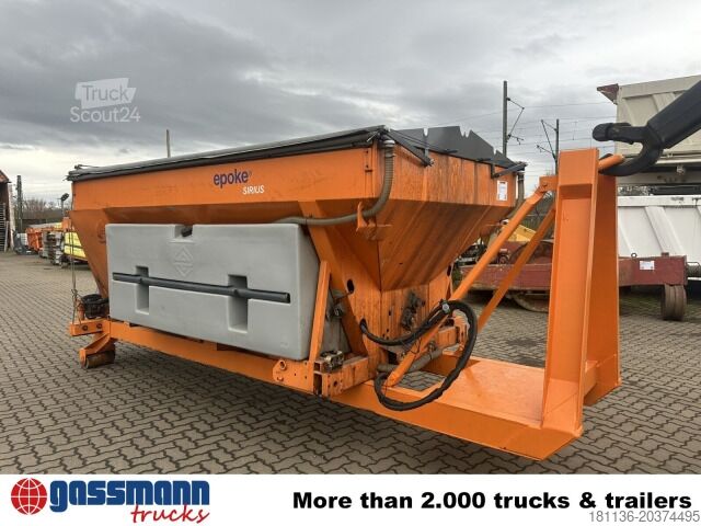 Γεωργικό μηχάνημα Sirius SH 3500 Salzstreuer, abrollbar, ca. 5m³