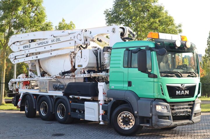 Blender MAN TGS 35.500 | 8X4 | CIFA MK28 | LOW KM | EURO 6