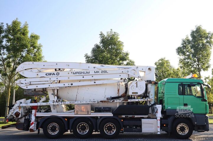 Blender MAN TGS 35.500 | 8X4 | CIFA MK28 | LOW KM | EURO 6