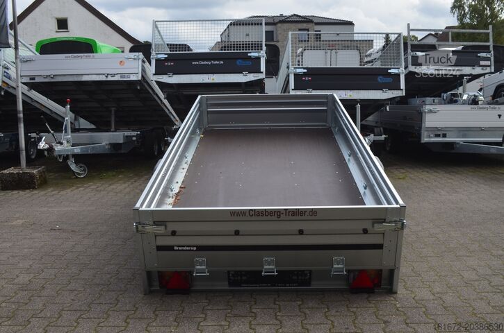 Dieplader aanhangwagen Brenderup Brenderup 750 Kg 301x153x40 kippfunktion