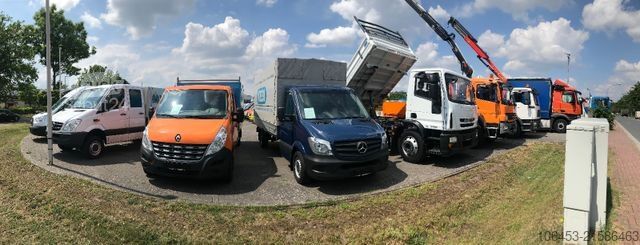 Roll-off tipper truck MITSUBISHI Canter 9 C 18 Abroller