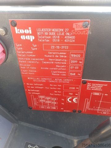 Motostivuitor  Kooiaap Mitnahmestapler Z2-1S-2022