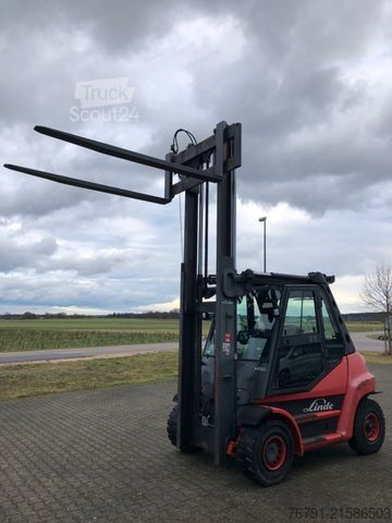 Priekinis krautuvas LINDE H60D 396_Diesel_ Heizung_4. Ventil_ Deutz_ Waage