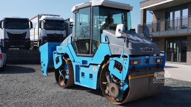 Viengubo būgno volas HAMM DV 70 VV Walze Tandemwalze Splittstreuer