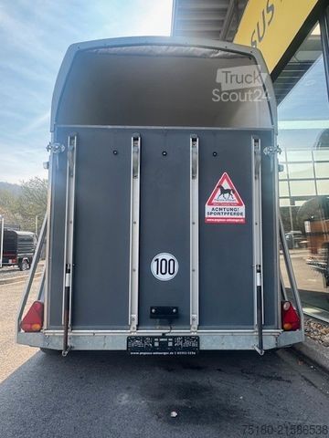 Přívěs pro přepravu koní BLOMERT Nairobi 2 Pferdeanhänger Aluboden SK 2,4t