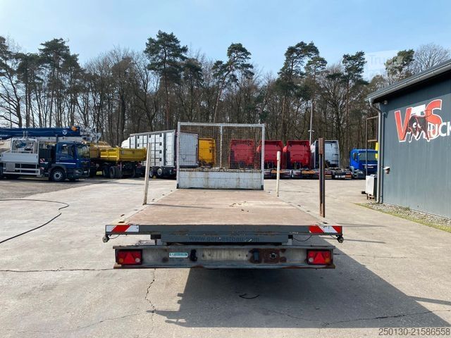 Trailer with working platform BLOMENRÖHR 2.Achs Tandem Anhänger mit BDF-System