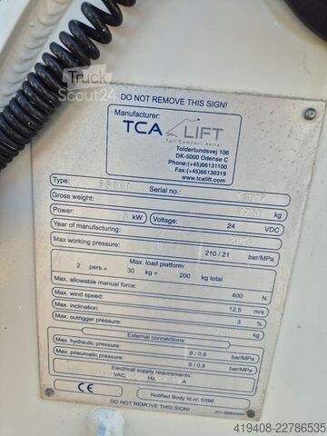 Stabiliserad skylift Falcon FS290 - Hybrid - 1 Owner - Only 100MTH