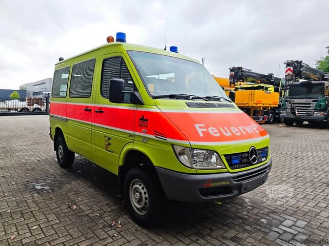 Мікроавтобус фургон Mercedes-Benz Sprinter 314 4x4 Petrol Feuerwehr 9900 KM!