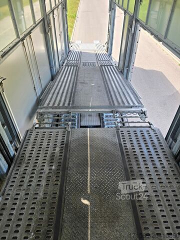 Ημιρυμουλκούμενο μεταφοράς αυτοκινήτων Rolfo Auriga Deluxe 121, geschlossen