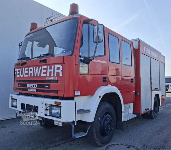 Камион-фургон IVECO FF135E22W EuroFire 4x4 Allrad Feuerwehr TLF16/25