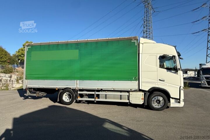 Platformas kravas automašīna ar tentu VOLVO FH-460 4x2 LBW