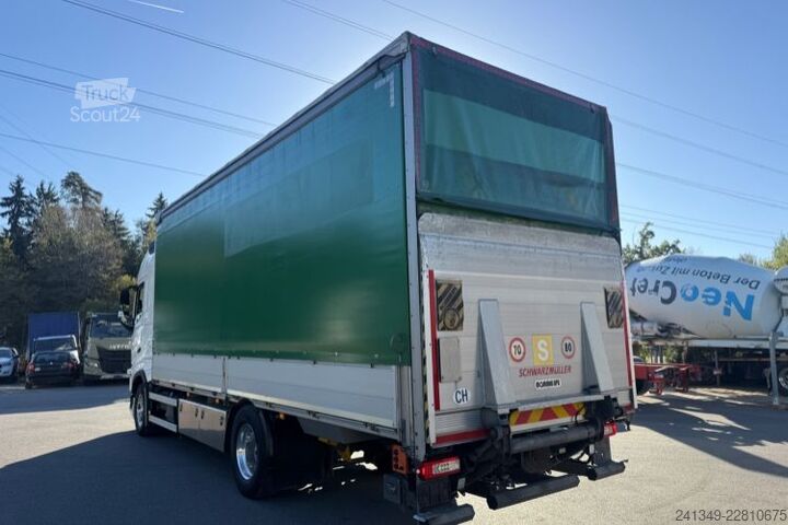 Platformas kravas automašīna ar tentu VOLVO FH-460 4x2 LBW
