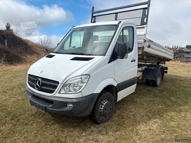 Fourgon benne basculante MERCEDES-BENZ Sprinter 516 CDI, Meiller 3-Seitenkipper, AHK