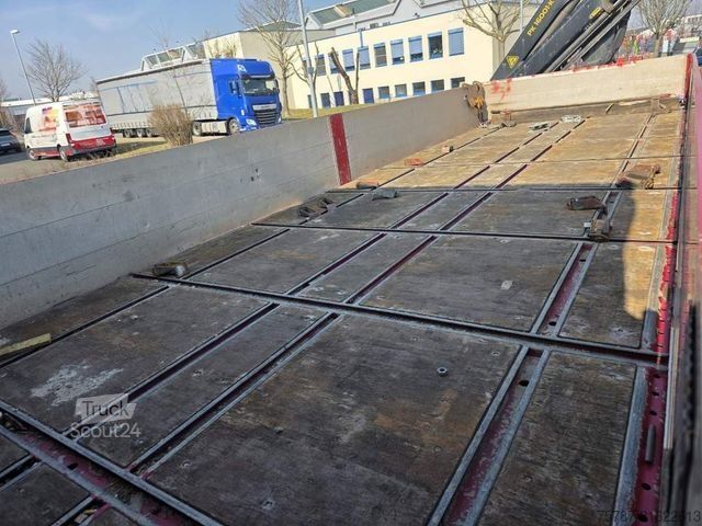 Plato nákladné auto VOLVO FH 460 Globe Baustoffpritsche mit Kran Palfinger