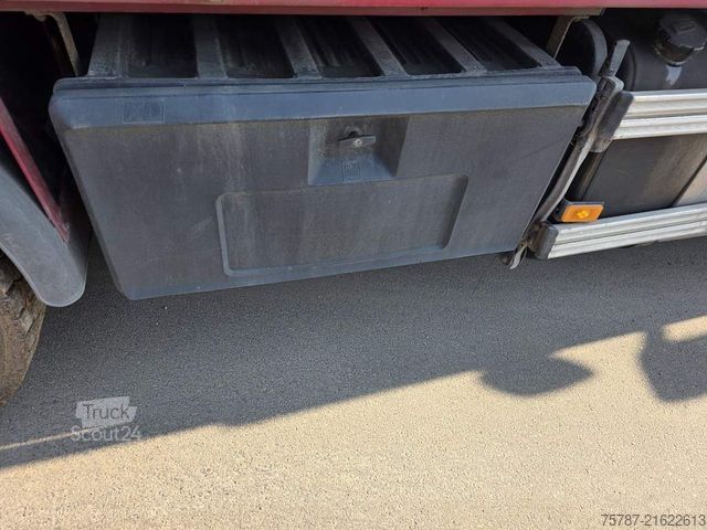 Plato nákladné auto VOLVO FH 460 Globe Baustoffpritsche mit Kran Palfinger