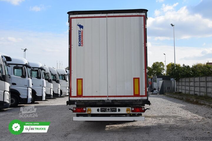 отворено полуремарке с брезент SCHMITZ CARGOBULL SCS24/L Varios