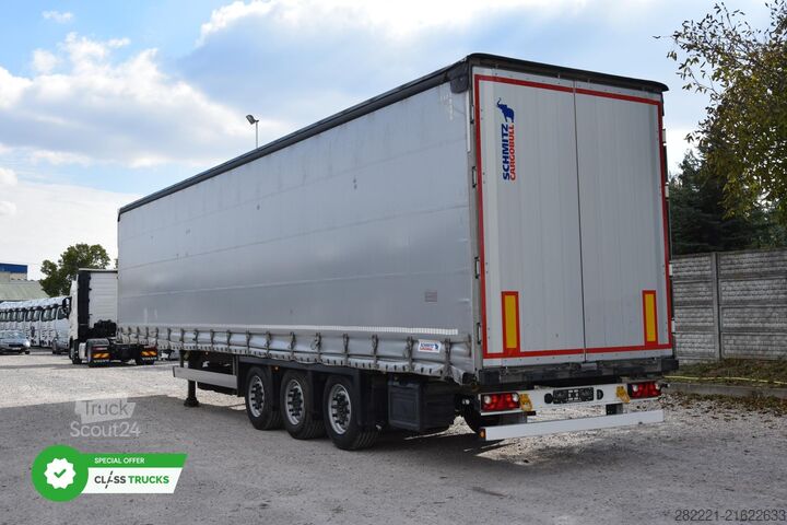отворено полуремарке с брезент SCHMITZ CARGOBULL SCS24/L Varios