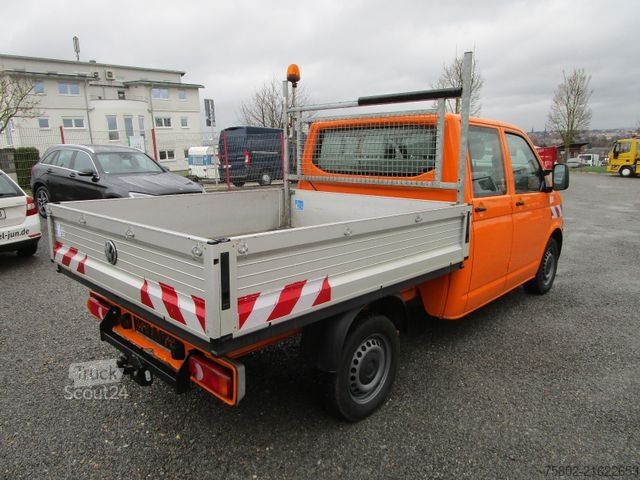 Pick-up van VW T5 TDI *DOKA+6-Sitze+AHK+1-Hand+Modell 2014*