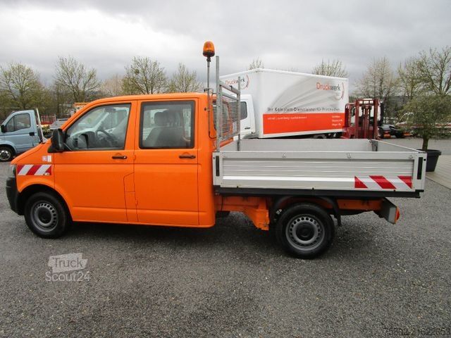 Pick-up van VW T5 TDI *DOKA+6-Sitze+AHK+1-Hand+Modell 2014*