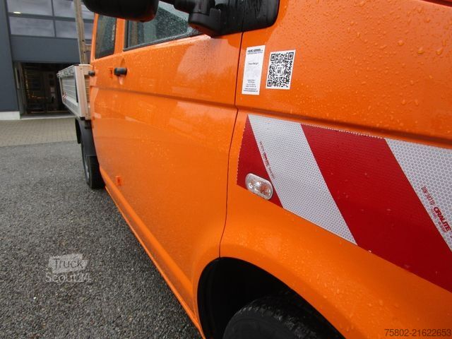 Pick-up van VW T5 TDI *DOKA+6-Sitze+AHK+1-Hand+Modell 2014*