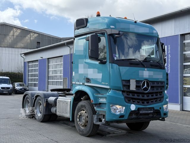 Standard tractor unit MERCEDES-BENZ AROCS 2643 6x4 SZM - Kipphyd. Euro 6