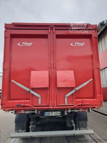Напівпричіп-самоскид Fliegl DHKS 390 50cbm Light Master Stahlkipper
