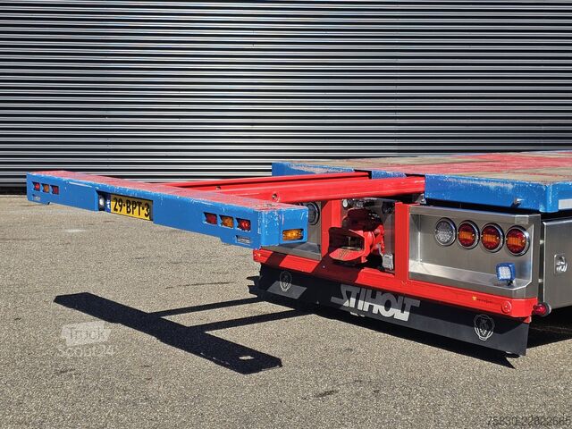 Vrachtwagen met kraan Scania R520 V8 8x2/6 / HMF 70 tm + JUMBO AANHANGER