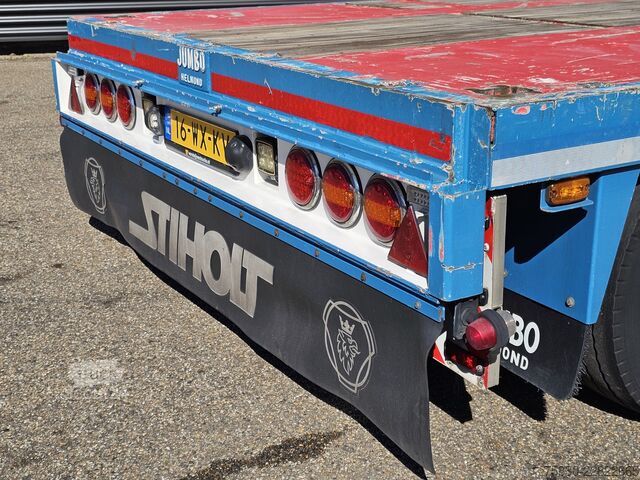 Vrachtwagen met kraan Scania R520 V8 8x2/6 / HMF 70 tm + JUMBO AANHANGER