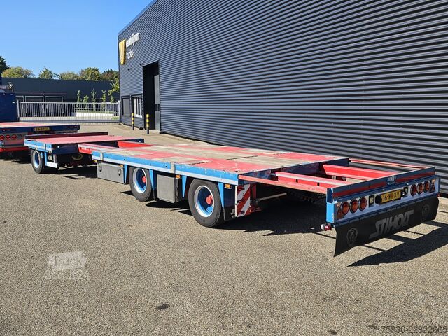 Vrachtwagen met kraan Scania R520 V8 8x2/6 / HMF 70 tm + JUMBO AANHANGER