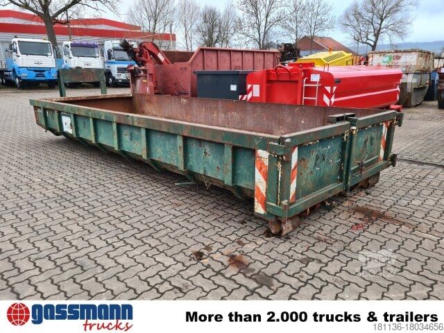 Roll-off konteyneri  Abrollcontainer mit Flügeltür ca. 11m³